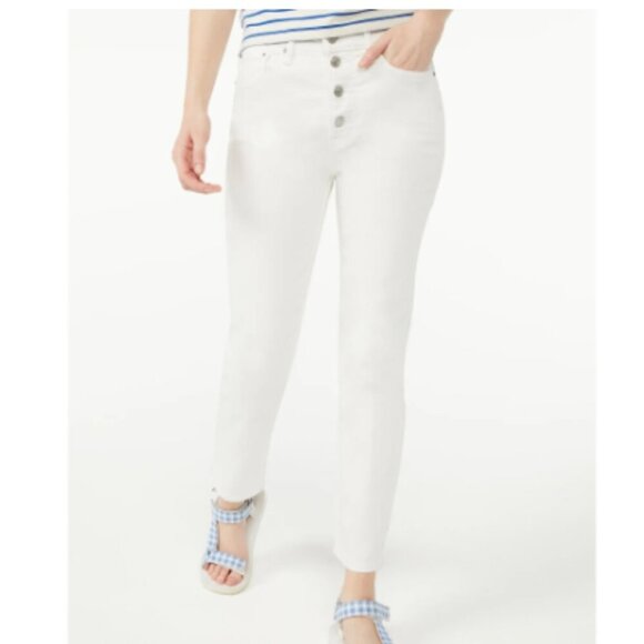 Free Assembly Women's Essential Slimming Jeans Button Fly SZ 16 - Picture 3 of 13